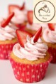 Cupcakes de Fresa y Frambuesa